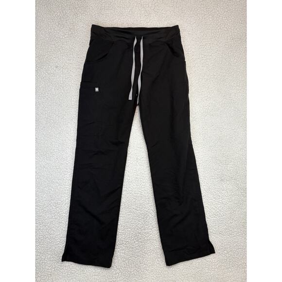 Figs Kade Cargo Scrub Pants Womens Small Black Technical Collection T21004 Work - Picture 1 of 6
